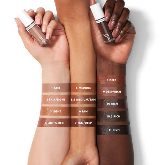 4 Light Medium Camo Liquid Bronzer & Contour | elf