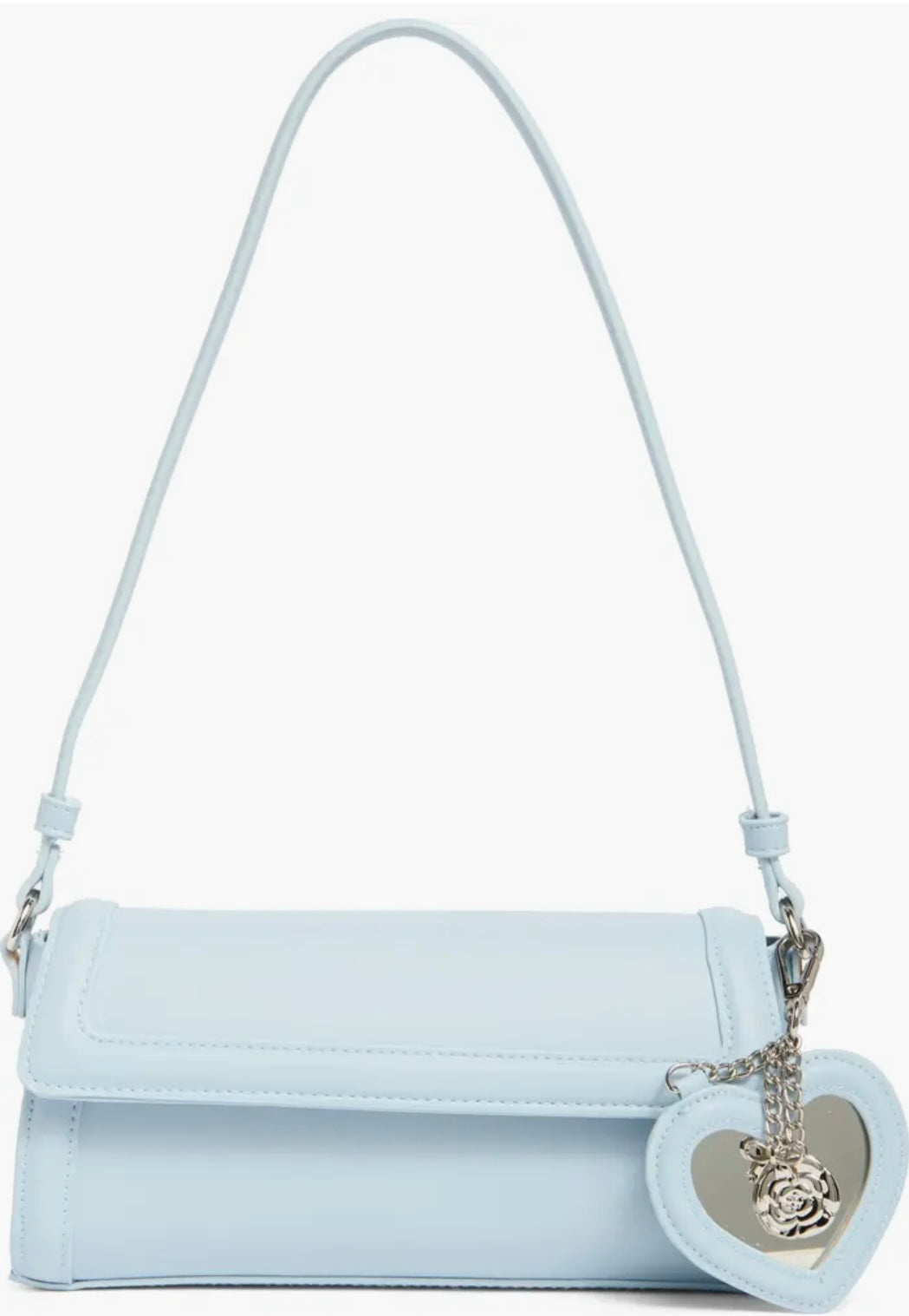Faux Leather Baguette Bag | Madden Girl