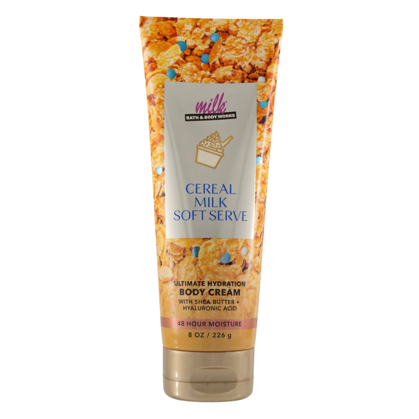 Cereal Milk Soft Serve Body Cream | Bath & Body Works x Milk