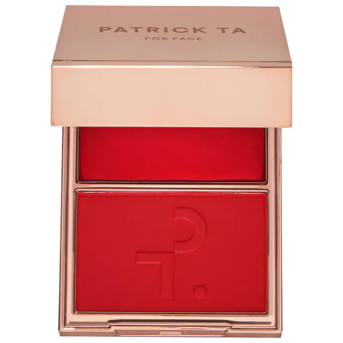 She Left Me On Red Crème & Powder Blush Duo | PATRICK TA