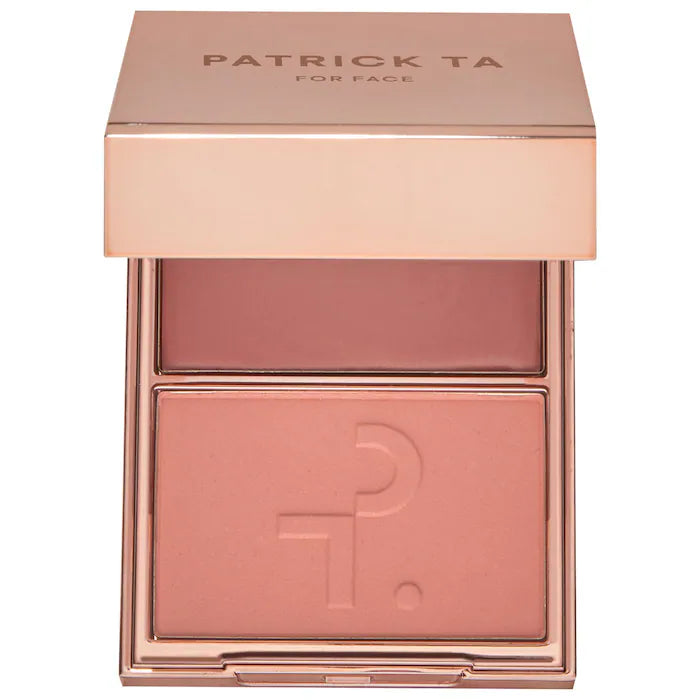 Not Too Much Crème & Powder Blush Duo | PATRICK TA