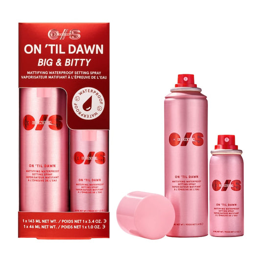 On 'Til Dawn Mattifying Waterproof Setting Spray Big & Bitty Dúo | One Size