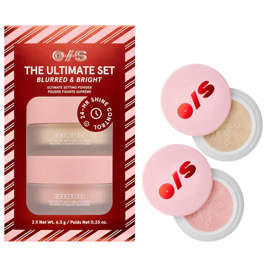 Ultimate Blurring Setting Powder Blurred & Bright Travel Duo | One Size