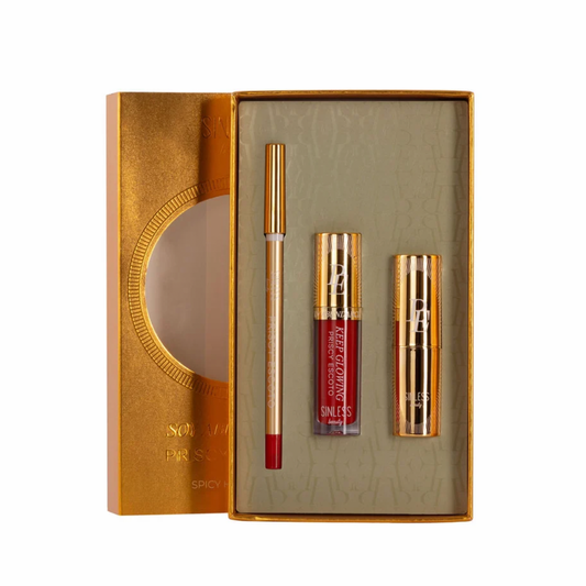 HOT SPICY LIP KIT PRISCY ESCOTO | SINLESS