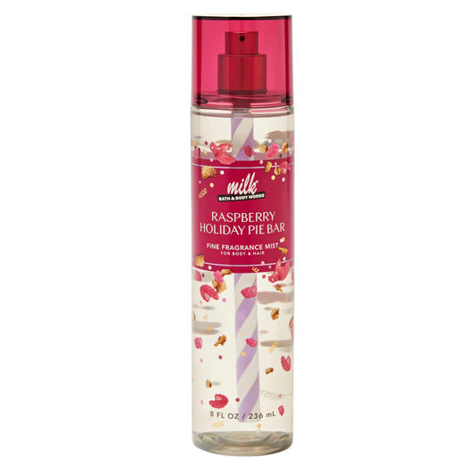 Raspberry Holiday Pie Bar Mist | Bath & Body Works x Milk
