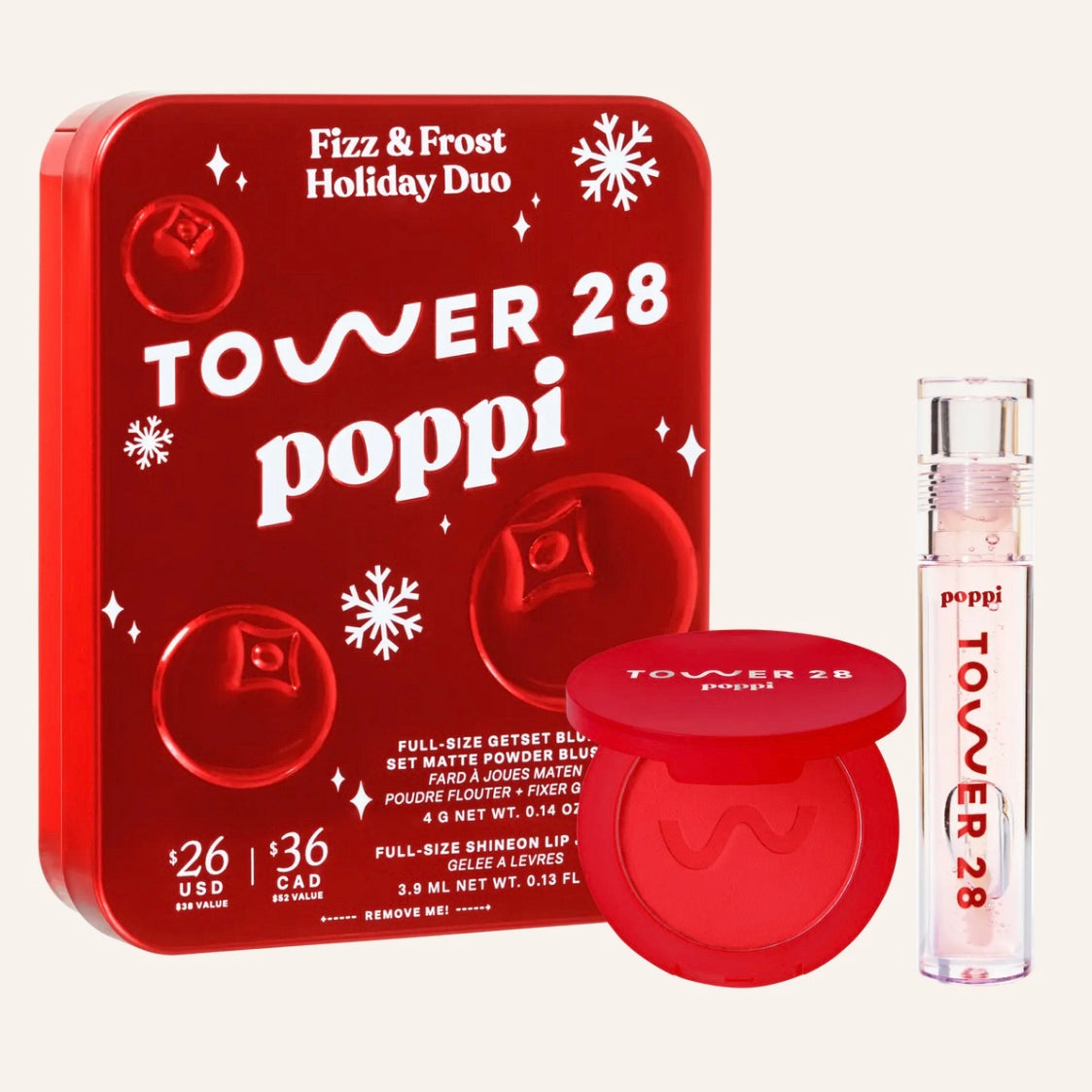 Poppi Lip + Cheek Duo | Tower 28