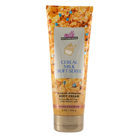 Cereal Milk Soft Serve Body Cream  | Bath & Body Works x Milk