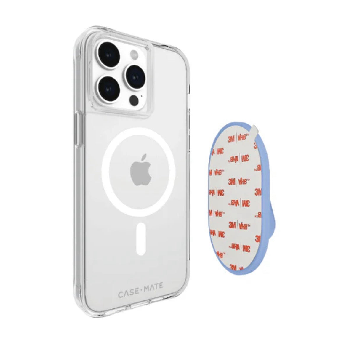 Midnight Black Glossy Adhesive Lip Gloss Holder | Case Mate