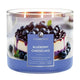 Blueberry Cheesecake Vela 3 Mechas | GC