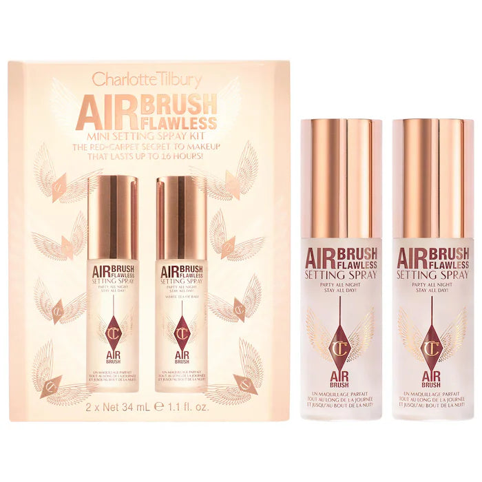 Mini Airbrush Flawless Setting Spray Duo | Charlotte Tilbury