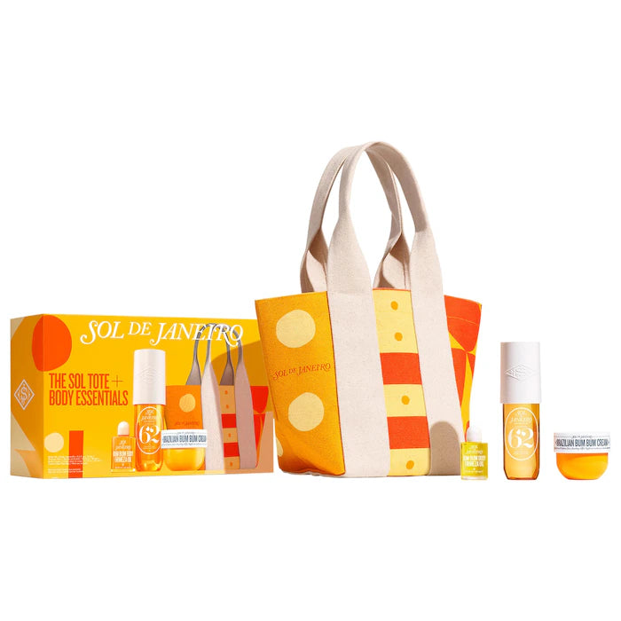 Limited Edition Sol Tote + Body Essentials Set | Sol de Janeiro