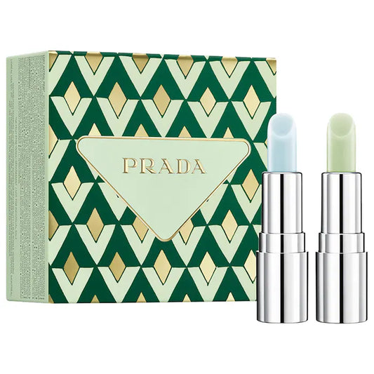 Mini Hydrating Lip Balm Holiday Gift Set | PRADA