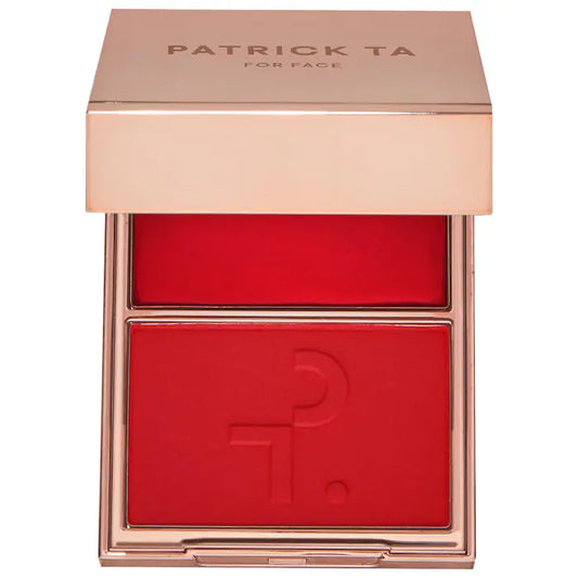 She Left Me On Red Crème & Powder Blush Duo | PATRICK TA