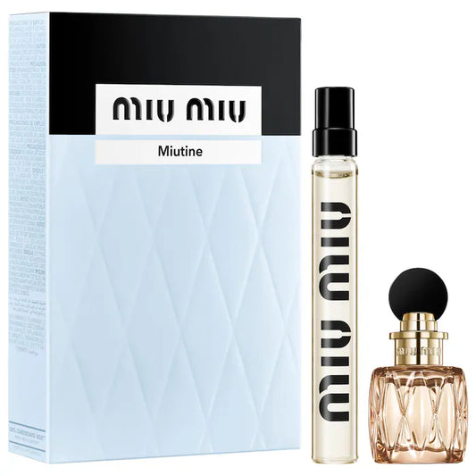 Mini Miutine Eau De Parfum Perfume Duo Gift Set | Miu Miu