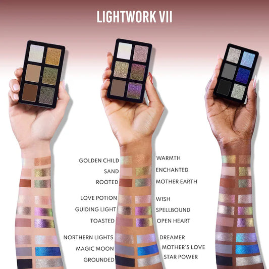 LIGHTWORK VII The Freedom Makeup Palette: Magnetic, Customizable, Stackable Palette with Illuminating Pigments for Eyes, Face & Lips | Danessa Myricks