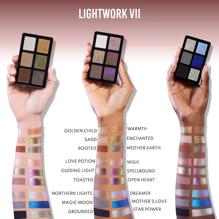 LIGHTWORK VII The Freedom Makeup Palette: Magnetic, Customizable, Stackable Palette with Illuminating Pigments for Eyes, Face & Lips | Danessa Myricks