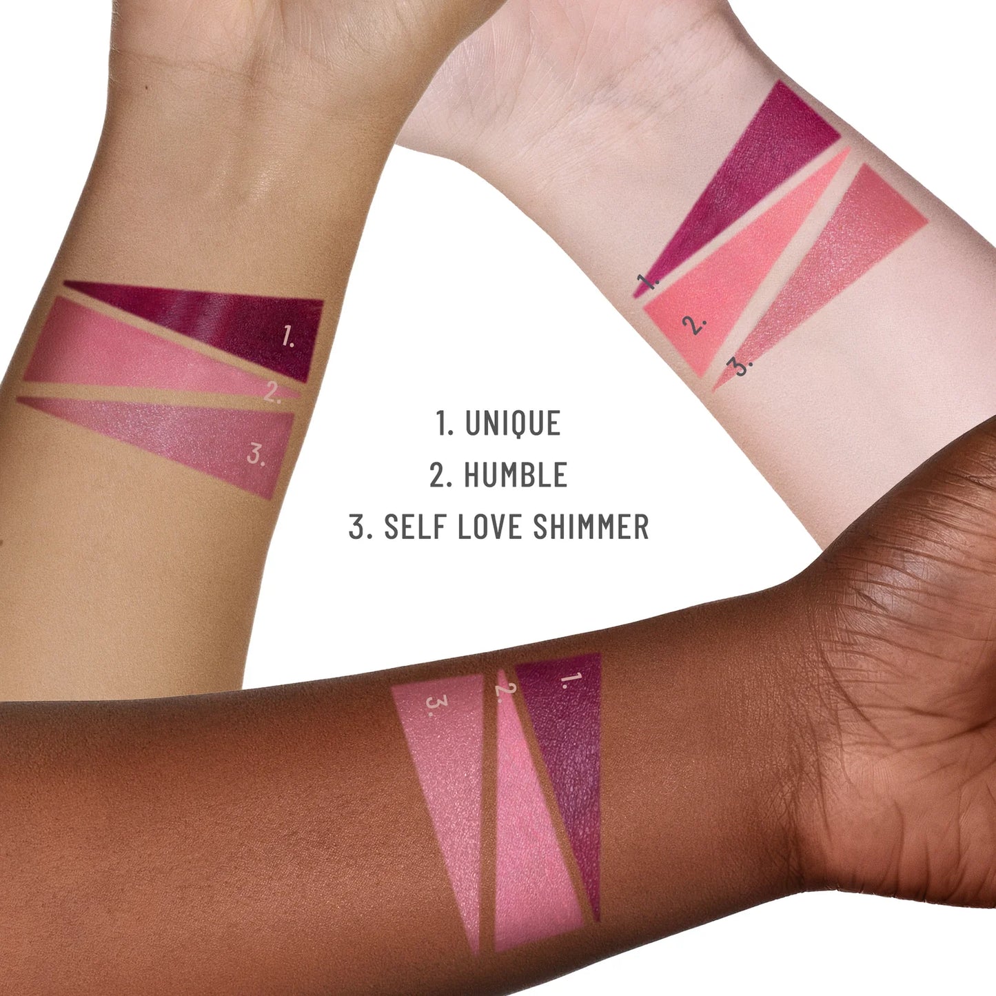 HIGHER STANDARD 3PC SATIN MATTE CREAM BLUSH SET | LYS BEAUTY