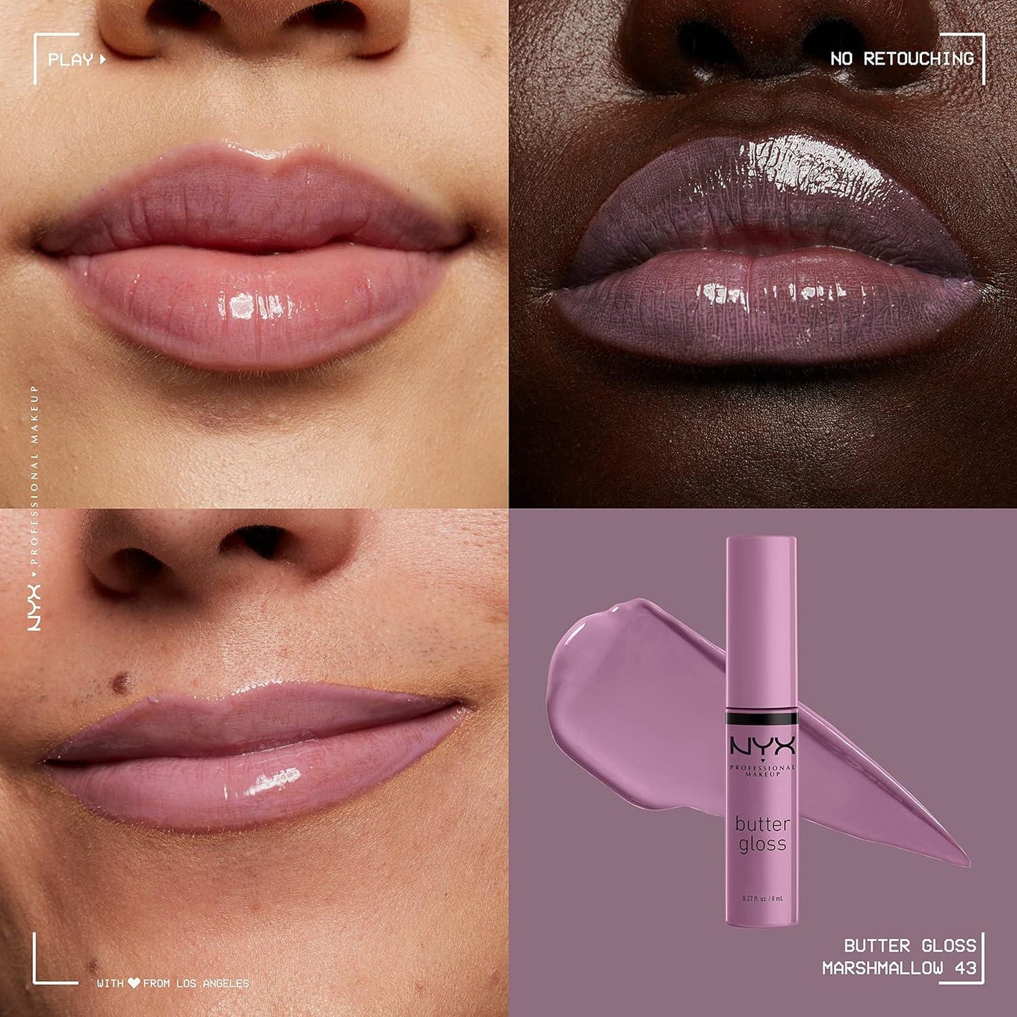 Marshmallow Butter Gloss | NYX