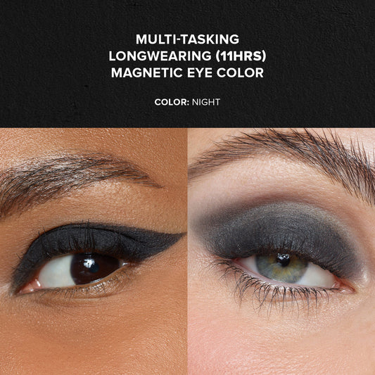Night Multitasking Longwear Magnetic Eye Color | Nudestix
