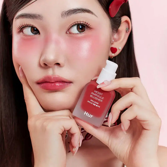 Ruby Red Moist Ampoule Blushes Mini | House of Hur