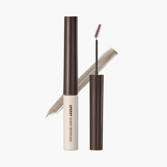 02 Dark Brown Skinny Speedy Brow Mascara | peripera